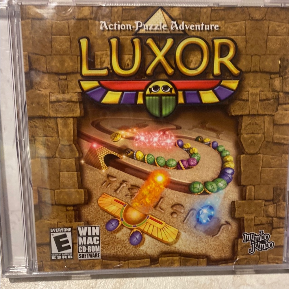 Luxor Yellow and Green PC Game Adventure